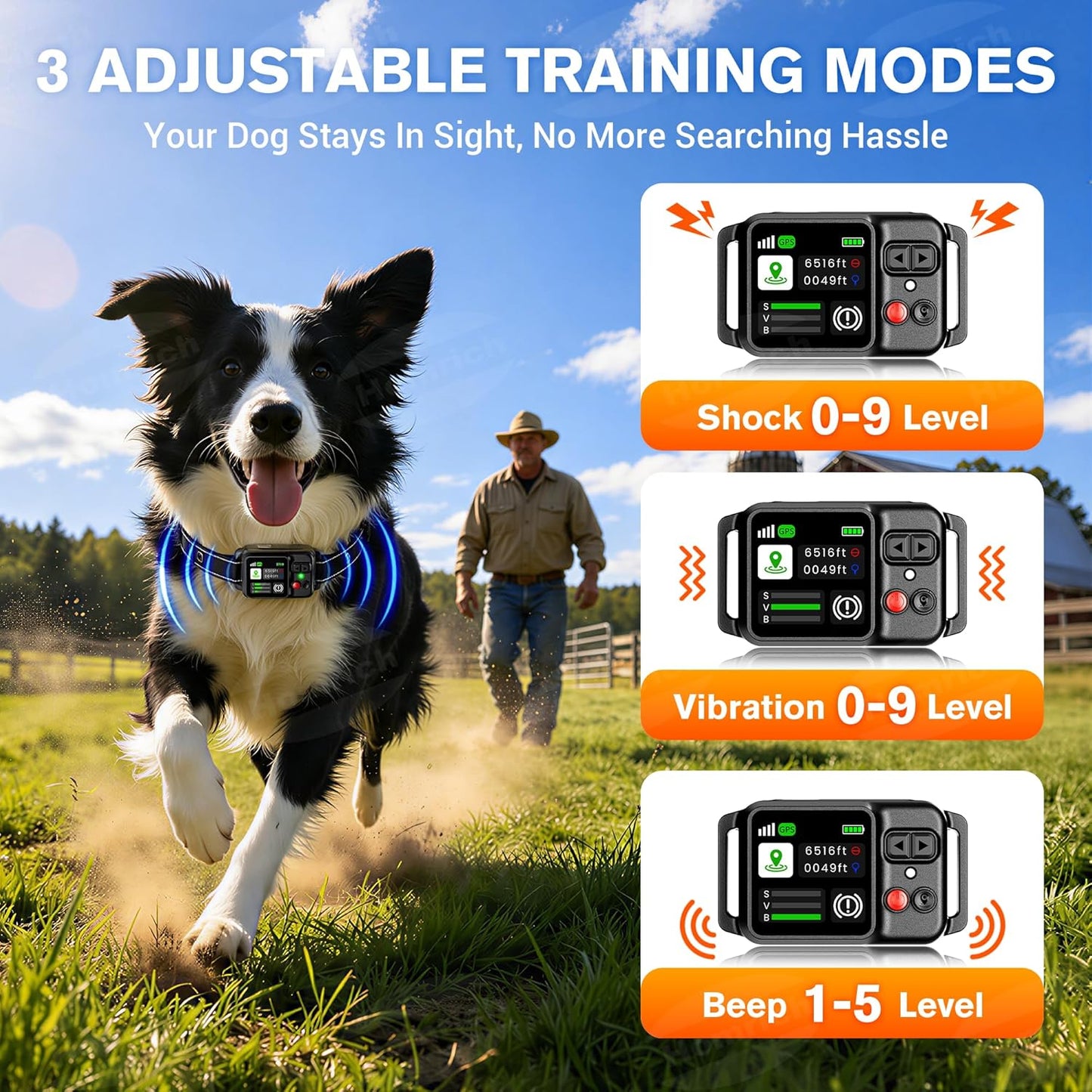 Smart GPS Wireless Dog Fence