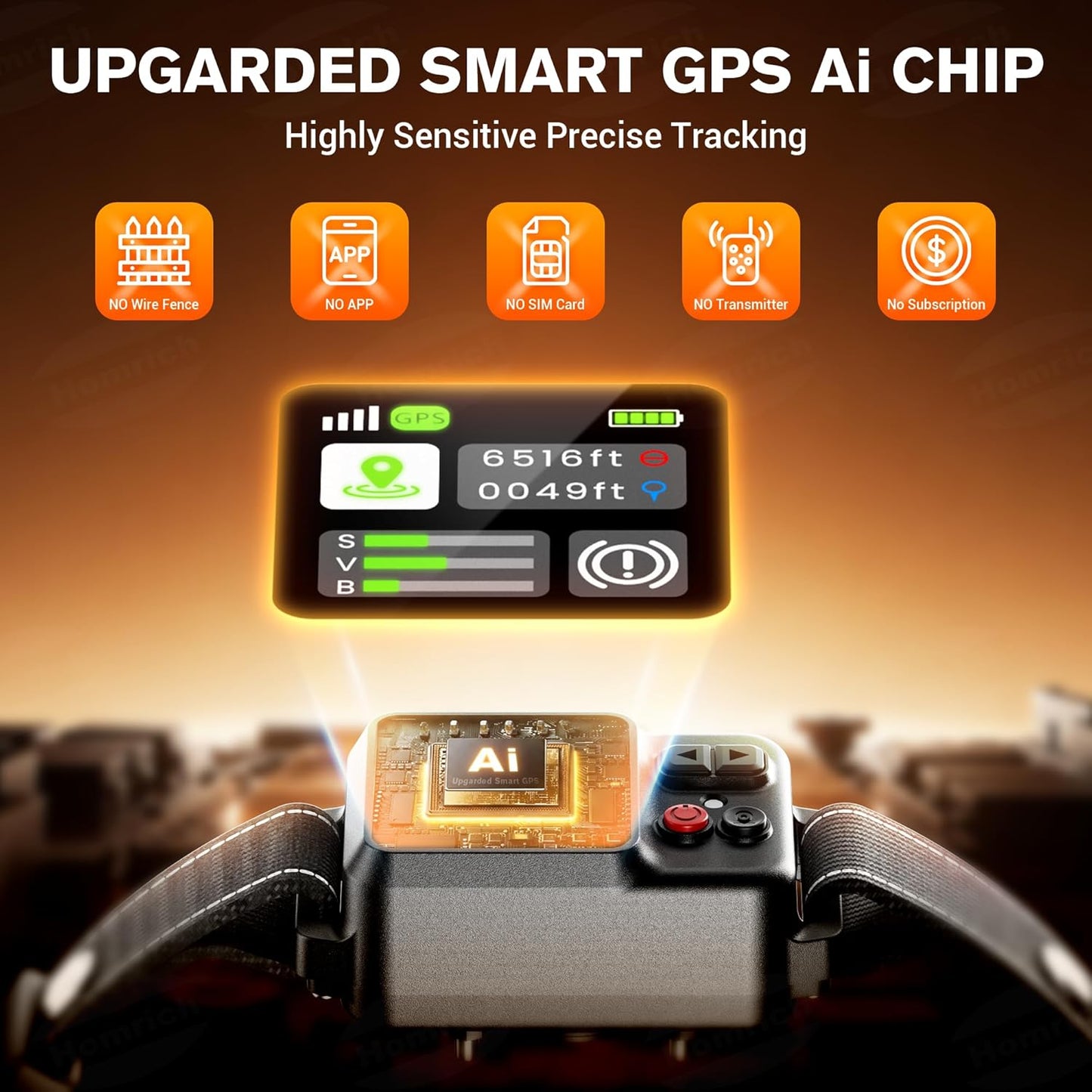 Smart GPS Wireless Dog Fence