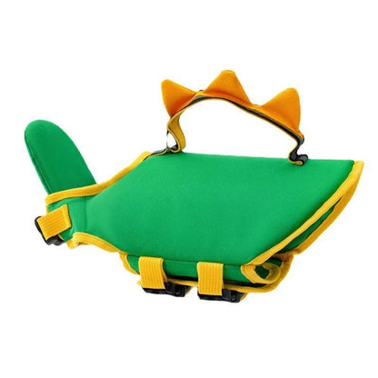 Cute Dog Life Jacket – Adjustable Safety Swim Vest with Grab Handle