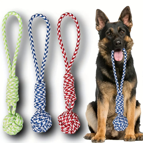 CheerMyPet™ 01 Heavy-Duty Tow Rope Toy
