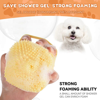 CheerMyPet™ Silicone Shampoo Dispenser Brush