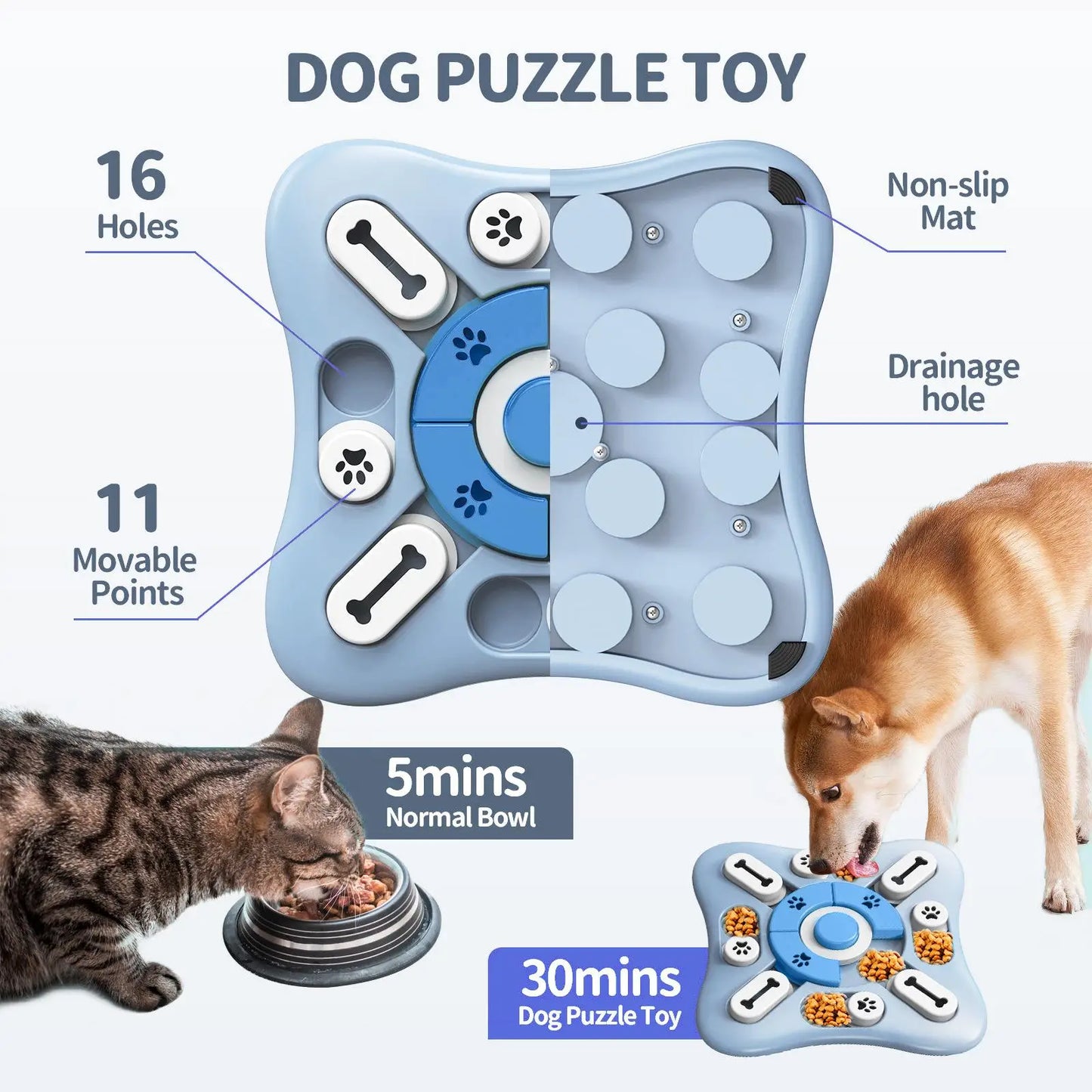 CheerMyPet™ SmartPaw Interactive Puzzle Toy