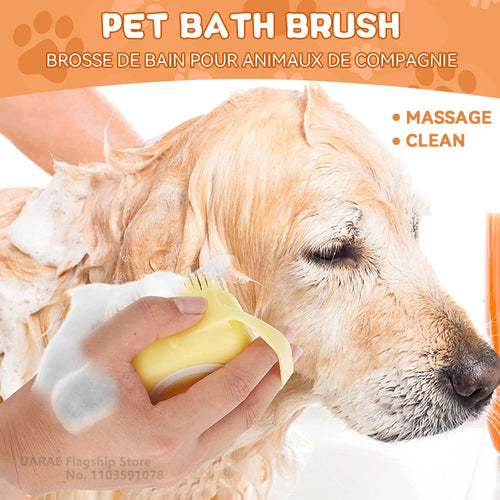 CheerMyPet™ Silicone Shampoo Dispenser Brush