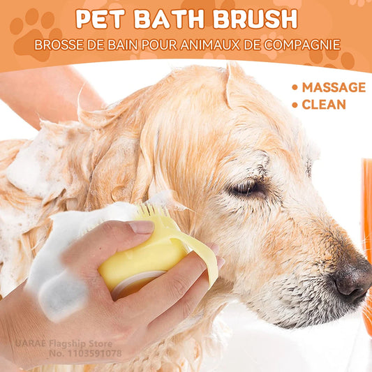 CheerMyPet™ Silicone Shampoo Dispenser Brush