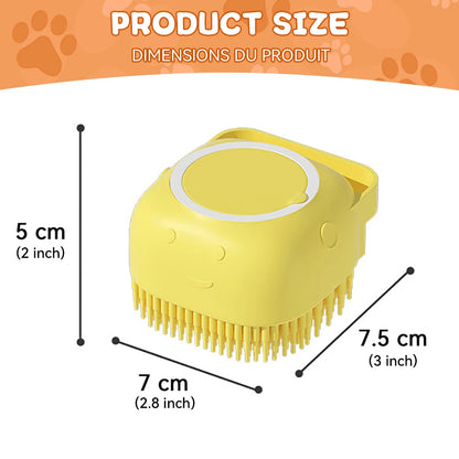 CheerMyPet™ Silicone Shampoo Dispenser Brush