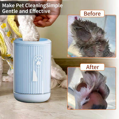 Portable Dog Paw Cleaner Cup - No-Rinse Pet Paw Washer
