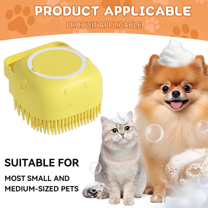 CheerMyPet™ Silicone Shampoo Dispenser Brush