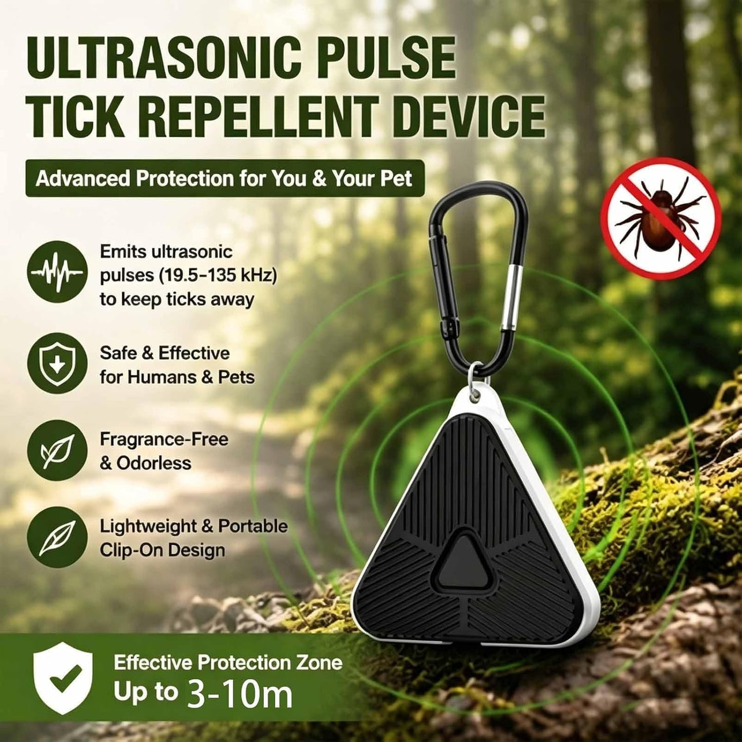 PawPulse Ultra Ultrasonic Insect Repeller